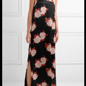 Ganni Satin Rose Slip